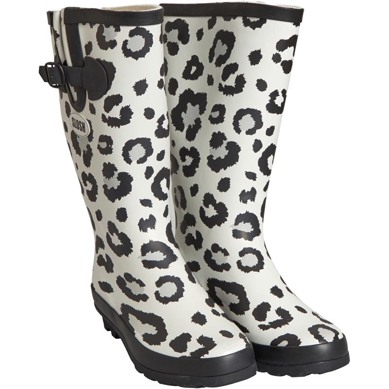 Slosh Womens Armitage Wellington Boots Black/Multi