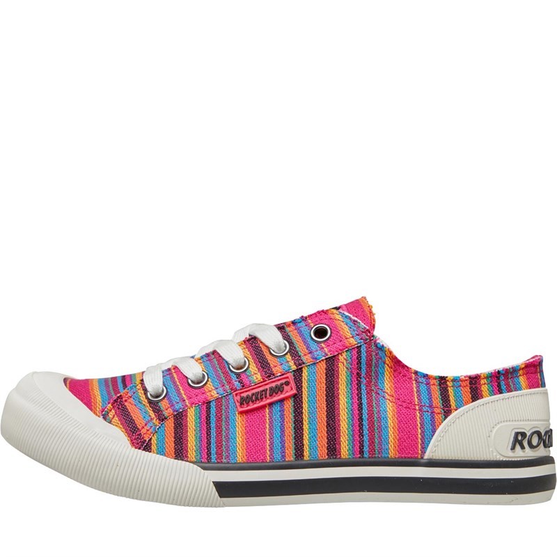 Rocket Dog Womens Jazzin Aloe Stripe Pumps Multi