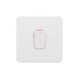 SCHNEIDER ELECTRIC LISSE 50A 1-GANG DP COOKER SWITCH WHITE WITH LED