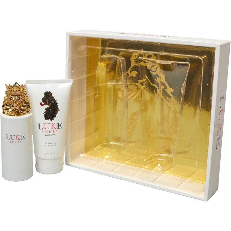 LUKE 1977 Mens Sport Fragrance And Shower Gel Gift Pack White