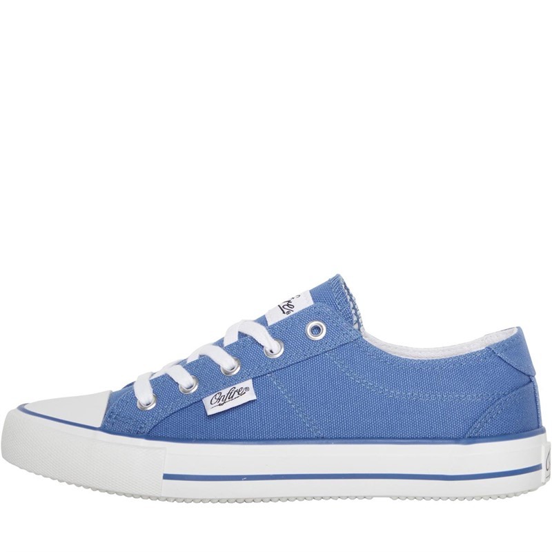 Onfire Womens Vulcanised Canvas Pump Blue