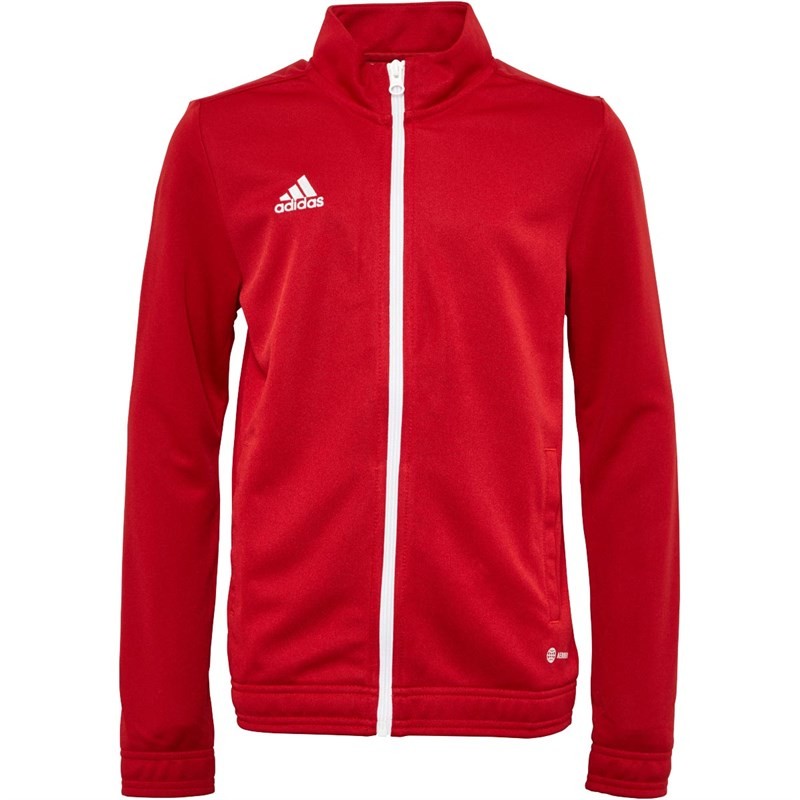 adidas Junior Boys Entrada 22 Poly Training Jacket Team Power Red