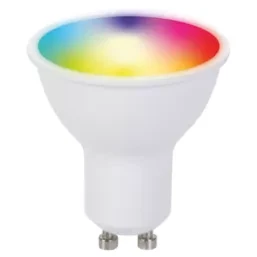 TCP GU10 RGB & WHITE LED SMART LIGHT BULB 4.5W 350LM